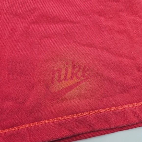 Nike Sportswear Red Jersey Athletic Shorts Mens XL‎ Drawstring Pockets - Picture 2 of 7